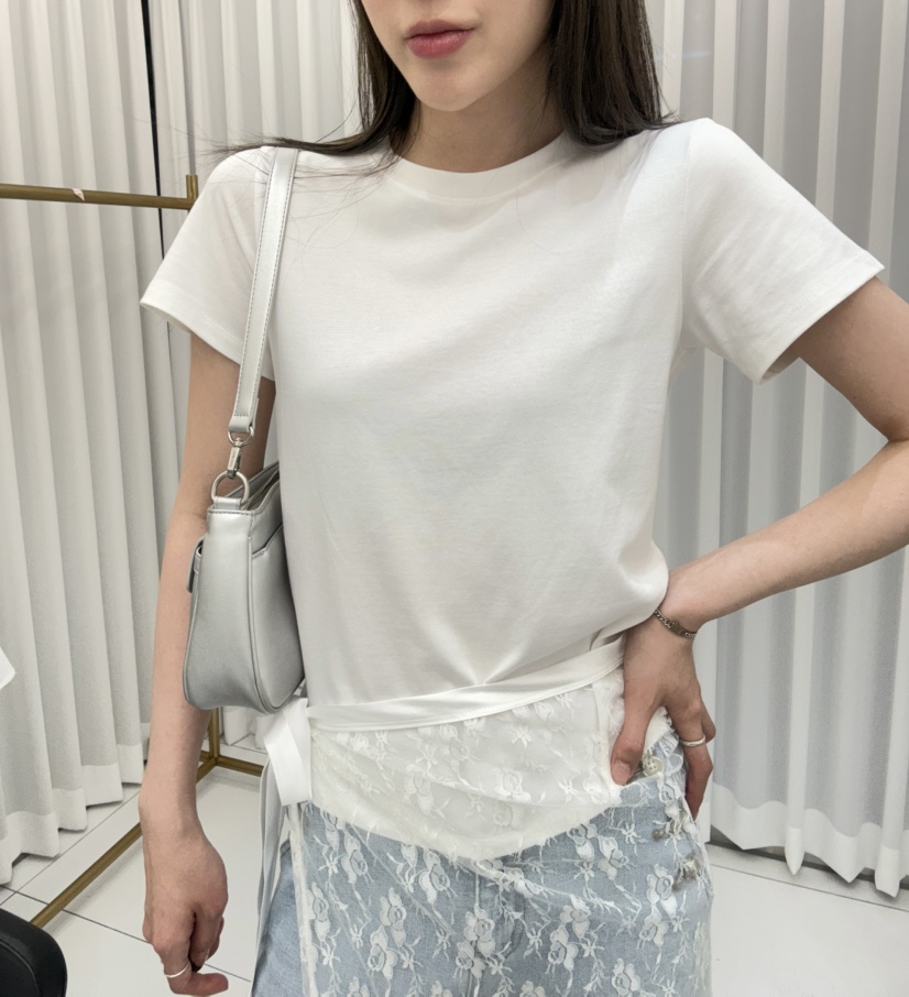 JMIND韓國直郵㊣女裝新品推薦時尚25春夏人氣休閑T恤莫代爾JMINDT恤