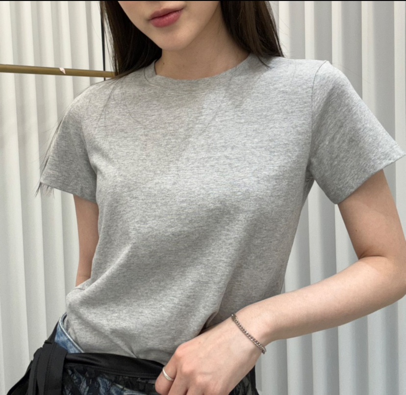 JMIND韓國直郵㊣女裝新品推薦時尚25春夏人氣休閑T恤莫代爾JMINDT恤圖色3