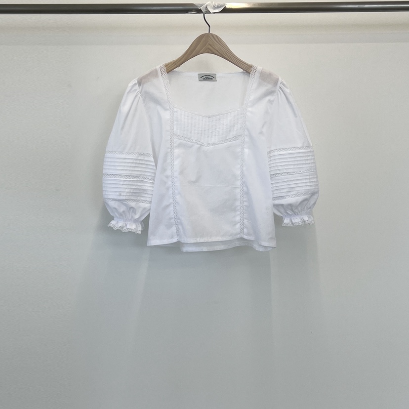 140 AVENUE韓國直郵㊣東大門實拍女裝新品時尚襯衫蕾絲衫刺繡140 AVENUE襯衫/蕾絲衫圖色3