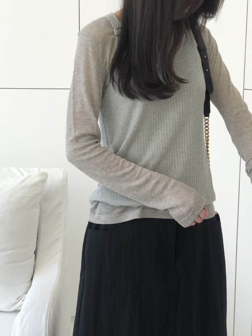 ERUME韓國直郵㊣女裝新款人氣休閑25春夏時尚推薦熱賣長袖T恤ERUME長袖T恤