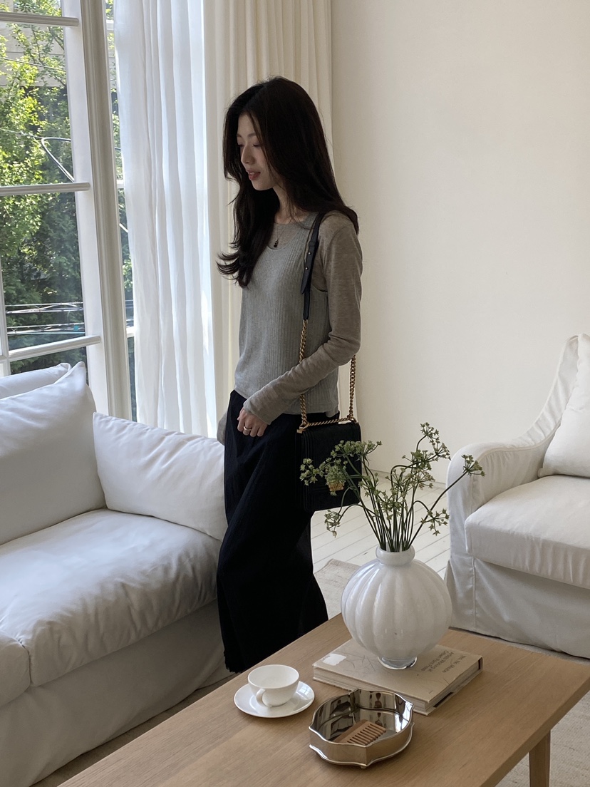 ERUME直郵韓國代購㊣女裝新品休閑時尚人氣推薦熱賣25春夏長裙ERUME長裙