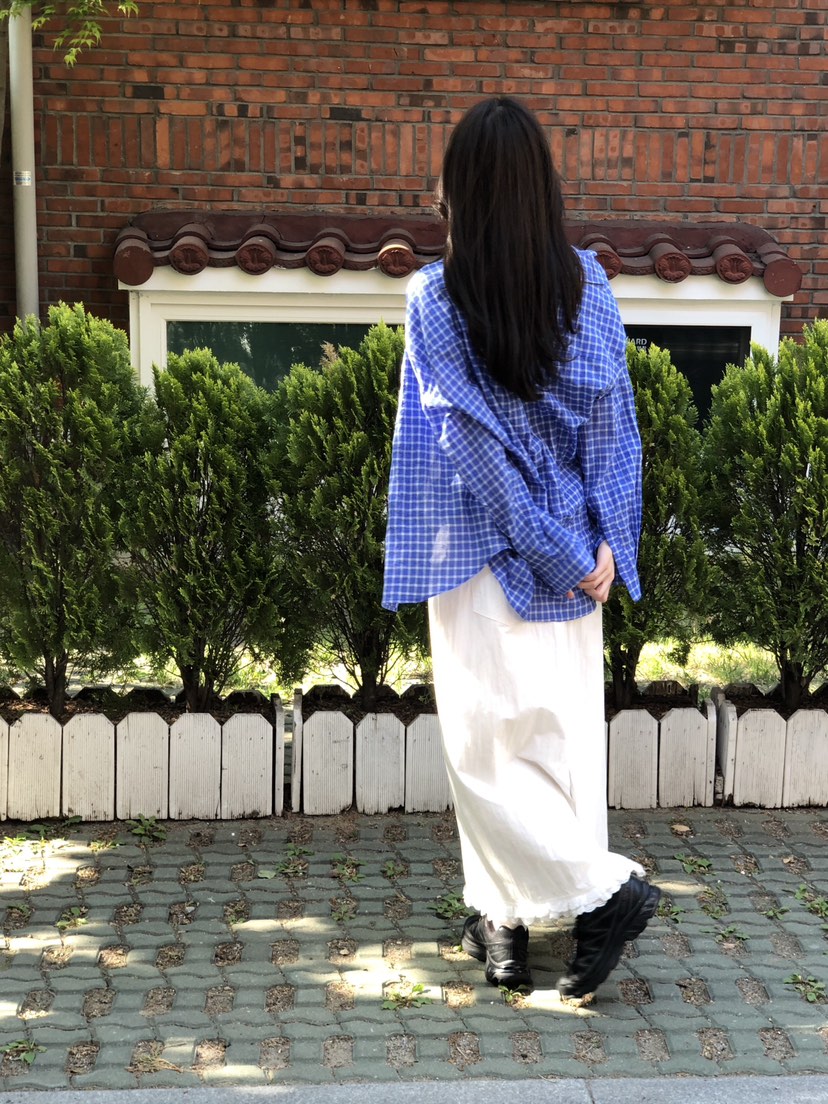 ERUME直郵韓國代購㊣女裝新品休閑時尚人氣推薦熱賣25春夏長裙ERUME長裙