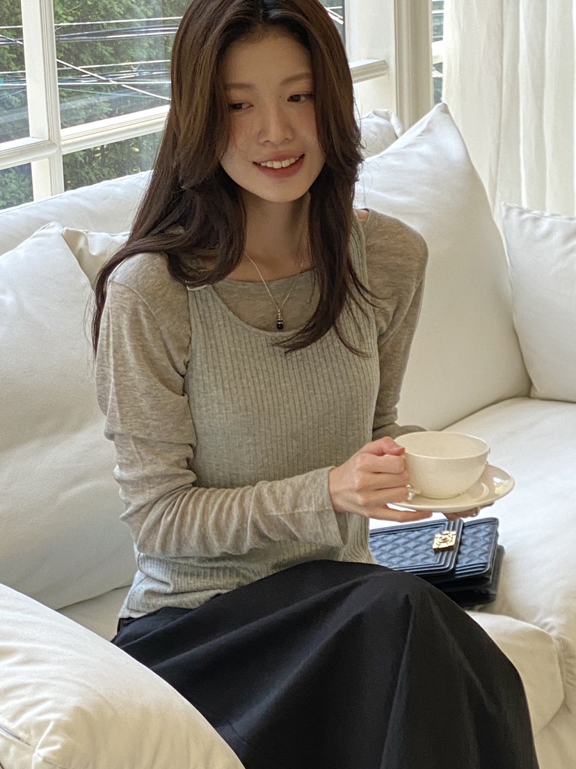 ERUME韓國㊣直郵東大門代購女裝新款熱賣25春夏休閑吊帶背心ERUME吊帶/背心