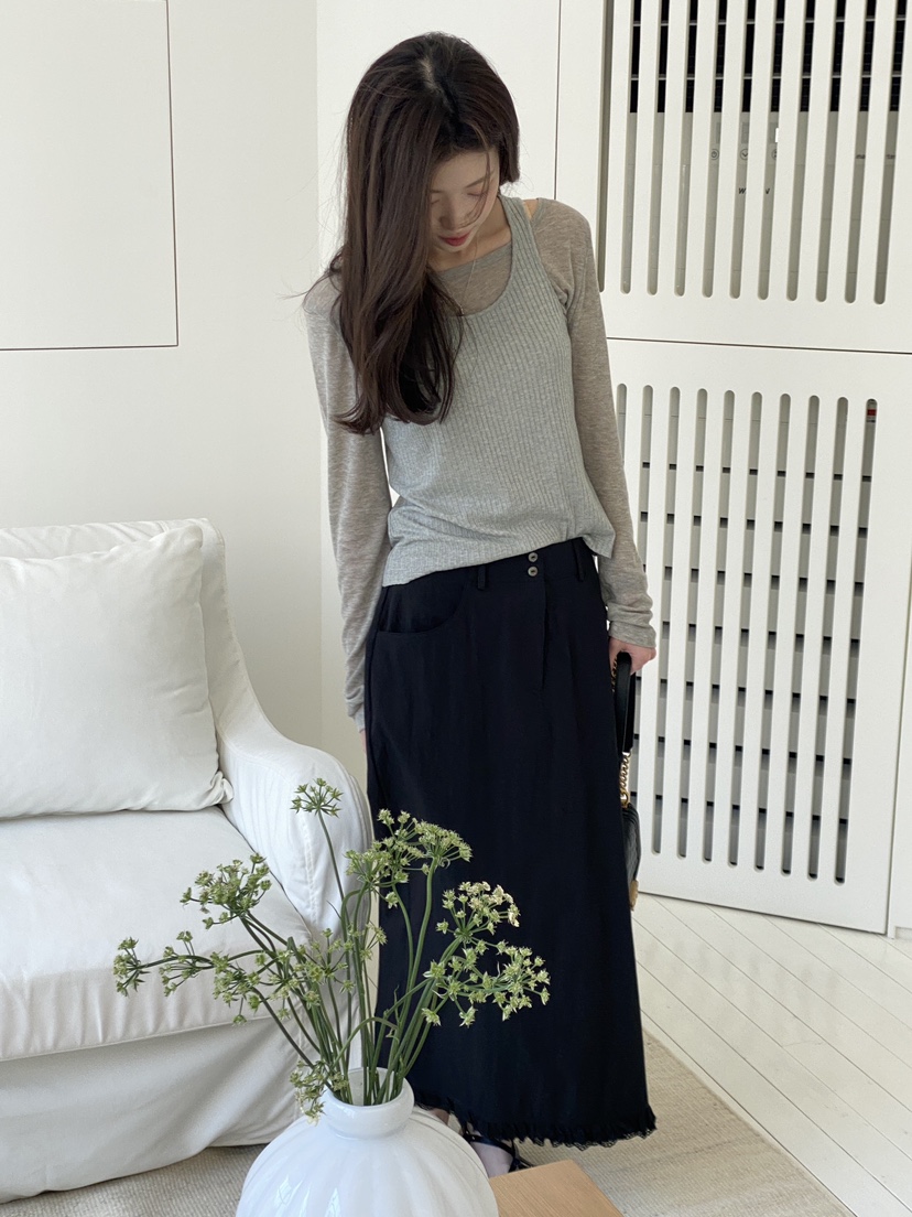 ERUME韓國㊣直郵東大門代購女裝新款熱賣25春夏休閑吊帶背心ERUME吊帶/背心
