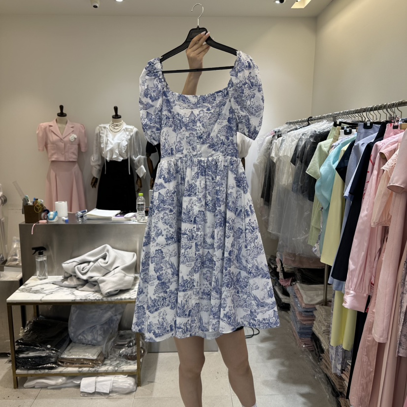 INNO韓國直郵㊣女裝新品人氣熱賣休閑25春夏時尚推薦連衣裙INNO連衣裙