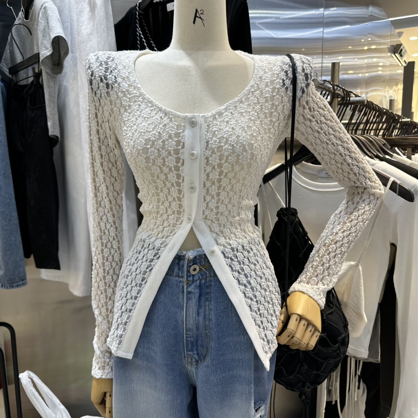 A2/D2韓國㊣直郵東大門代購女裝新品推薦休閑時尚針織衫開衫A2/D2針織衫