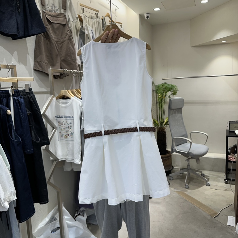 HIPTIQUE韓國㊣直郵東大門代購女裝新款推薦人氣連衣裙含腰帶HIPTIQUE連衣裙