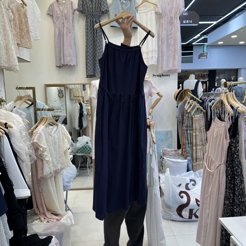 SYMPHONY韓國㊣直郵東大門代購女裝新款推薦連衣裙棉質緊身SYMPHONY連衣裙
