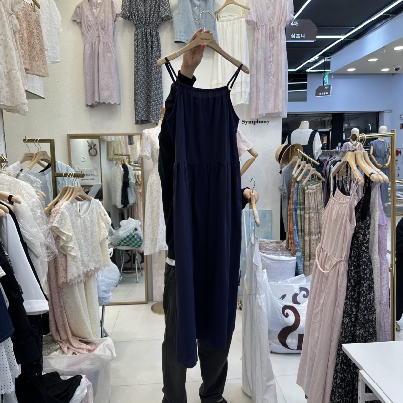SYMPHONY韓國㊣直郵東大門代購女裝新款推薦連衣裙棉質緊身SYMPHONY連衣裙圖色3