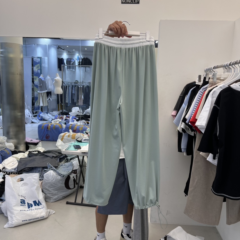 NON CLIP韓國㊣直郵東大門代購女裝新品人氣熱賣時尚休閑褲NON CLIP休閑褲