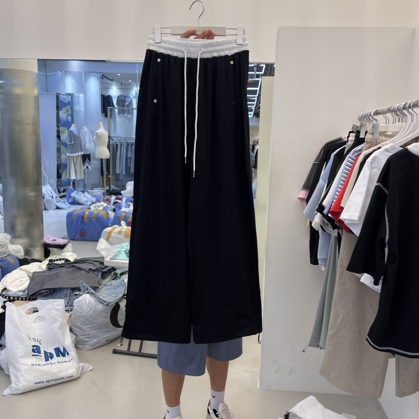 NON CLIP韓國㊣直郵東大門代購女裝新品人氣熱賣時尚休閑褲NON CLIP休閑褲圖色2