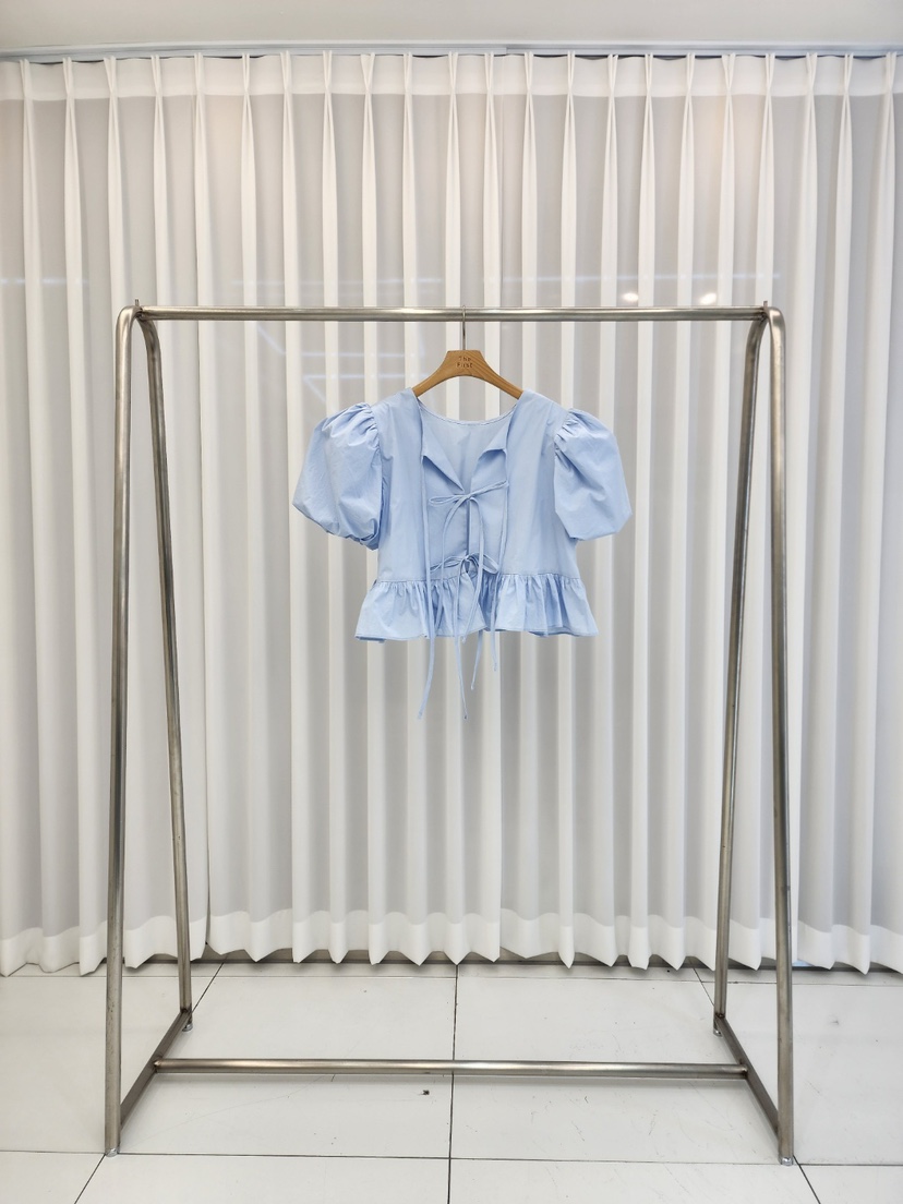 THE FIRST-Q韓國直郵㊣東大門實拍女裝新款休閑襯衫蕾絲衫THE FIRST襯衫/蕾絲衫圖色1
