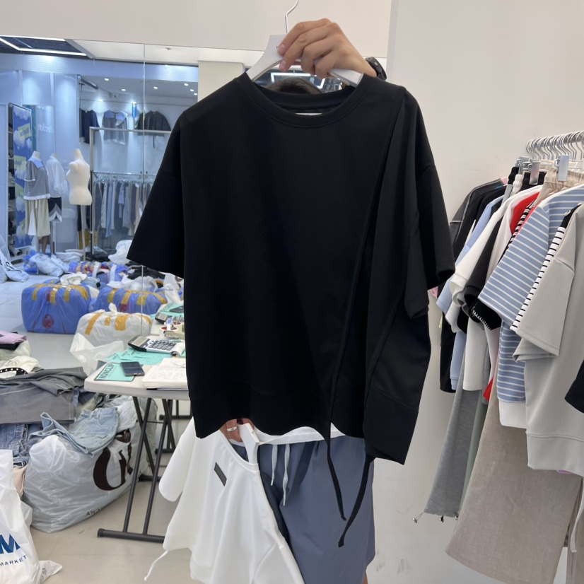 NON CLIP直郵韓國代購㊣女裝新品休閑時尚熱賣推薦25春夏T恤NON CLIPT恤圖色3