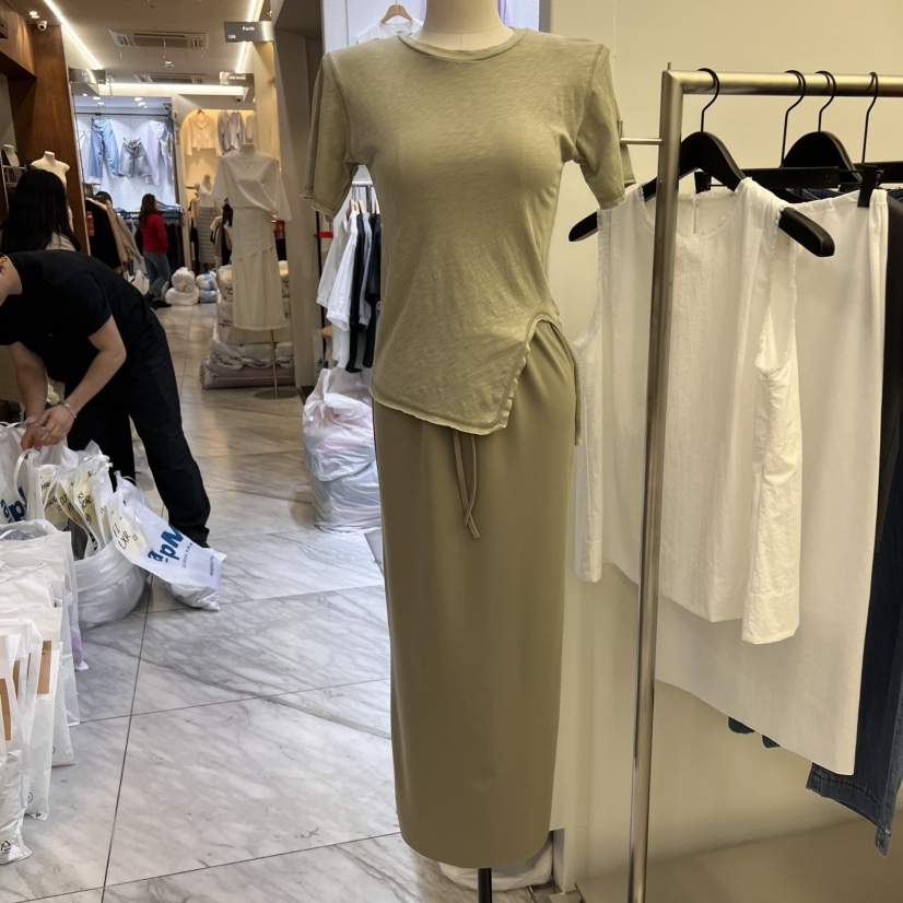 THE WAVE韓國直郵㊣女裝新款休閑熱賣推薦人氣25春夏時尚T恤THE WAVET恤