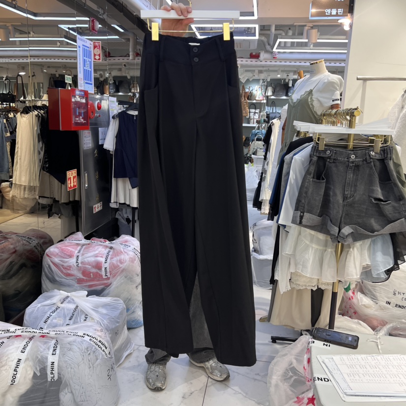 ENDOLPHIN韓國㊣直郵東大門代購女裝新品時尚熱賣25春夏休閑褲ENDOLPHIN休閑褲圖色2