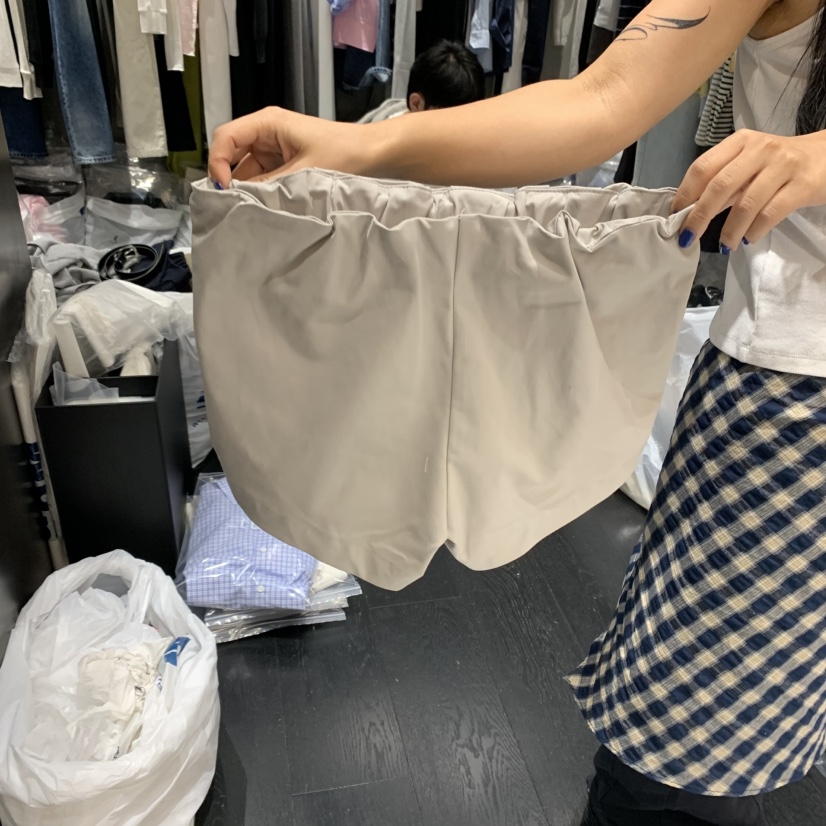 TUG韓國直郵㊣東大門實拍女裝新款時尚休閑人氣25春夏推薦短褲TUG短褲