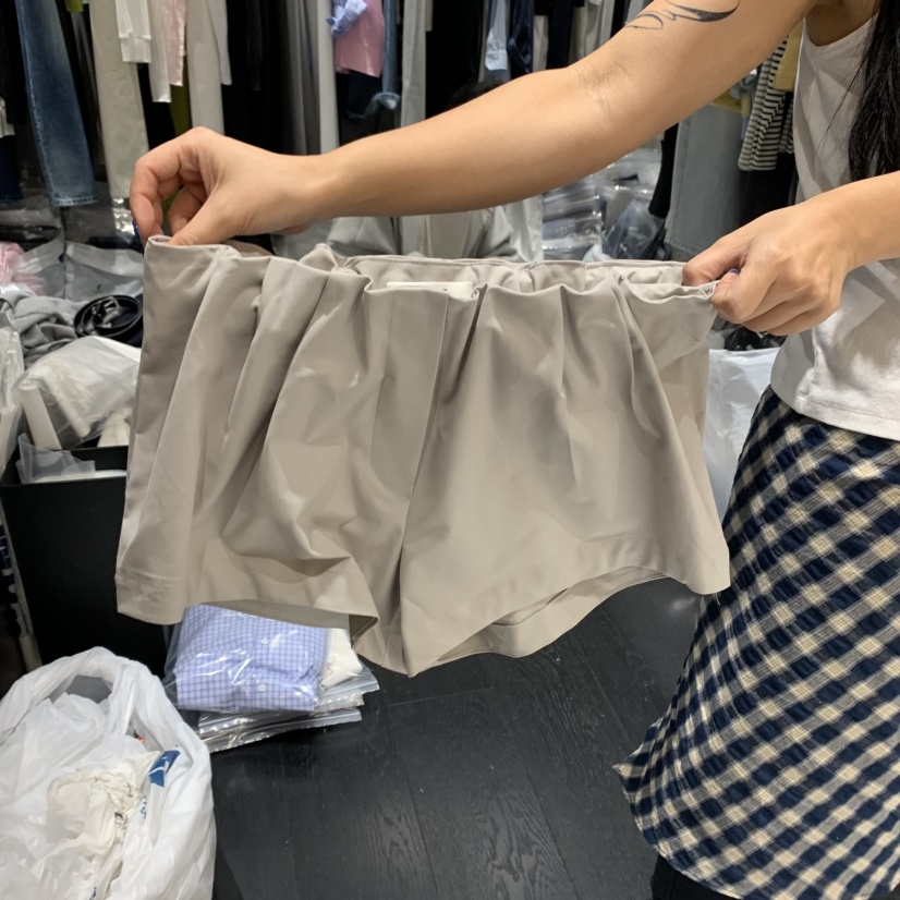 TUG韓國直郵㊣東大門實拍女裝新款時尚休閑人氣25春夏推薦短褲TUG短褲
