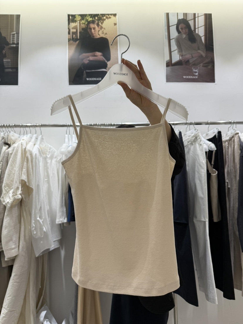 WOOD SAGE韓國㊣直郵東大門代購女裝新品時尚人氣吊帶背心WOOD SAGE吊帶/背心