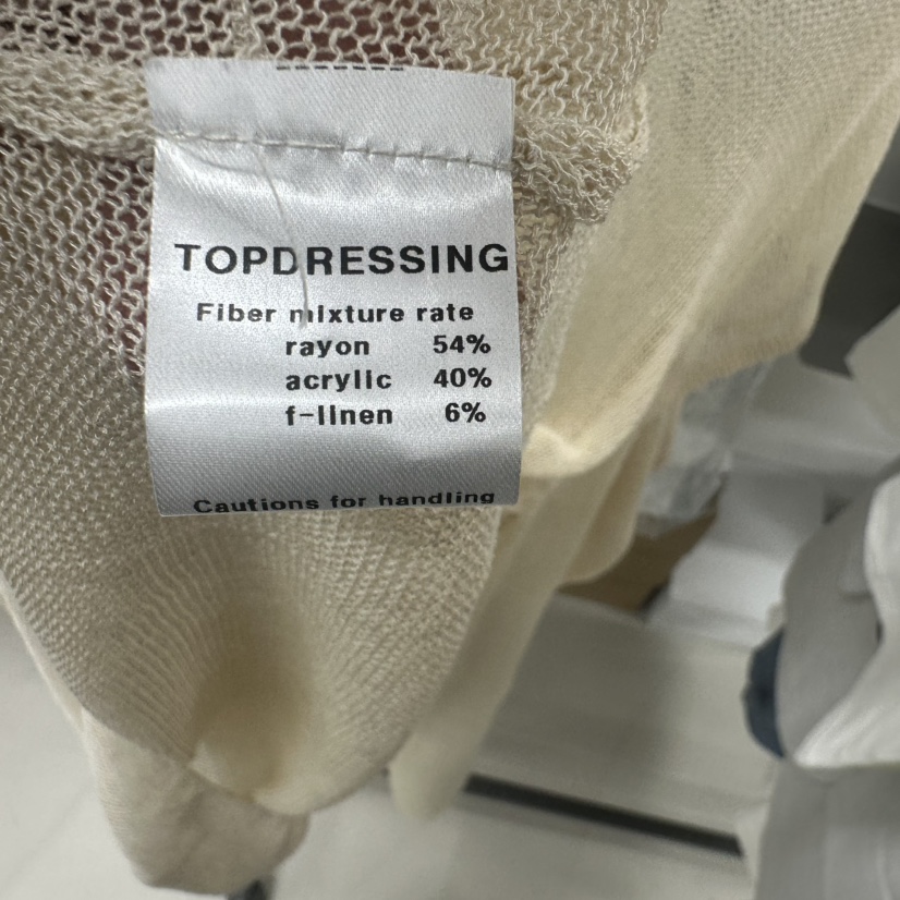 TOPDRESSING韓國直郵㊣女裝新款人氣熱賣時尚25春夏推薦針織衫TOPDRESSING針織衫