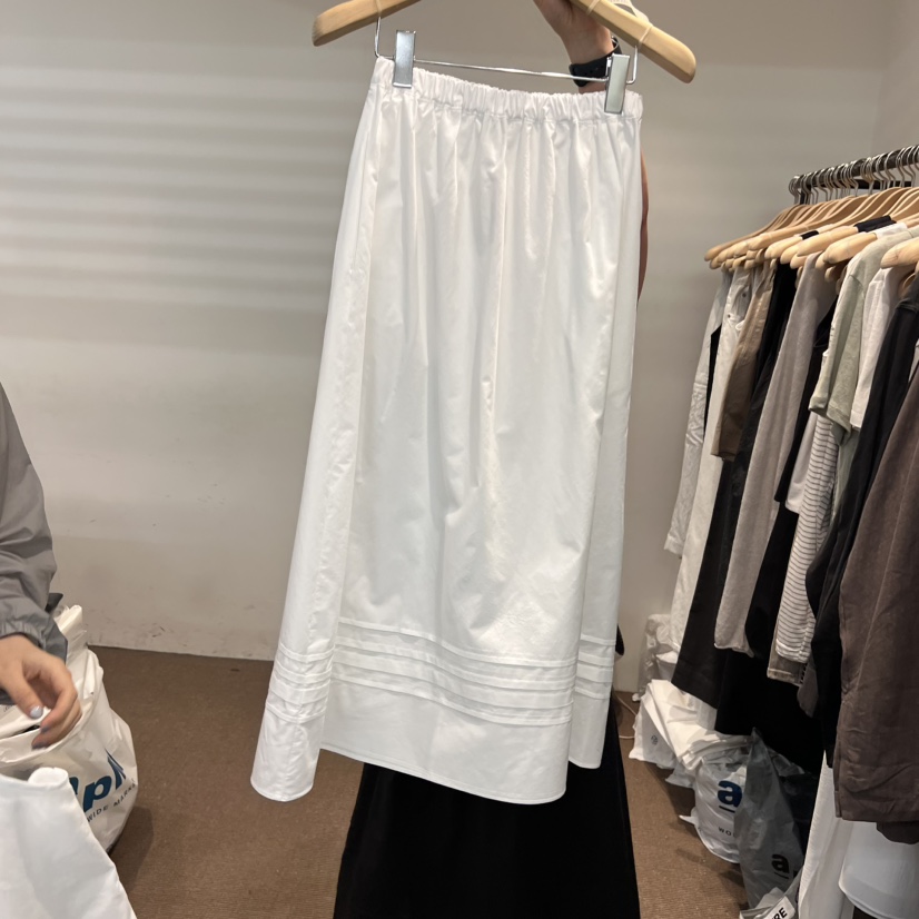 OBJECT韓國直郵㊣東大門實拍女裝新款休閑25春夏半身裙中短裙OBJECT半身裙/中短裙圖色1