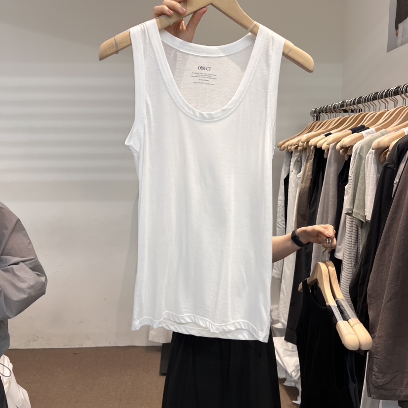 OBJECT直郵韓國代購㊣女裝新款時尚休閑25春夏熱賣吊帶背心OBJECT吊帶/背心圖色4