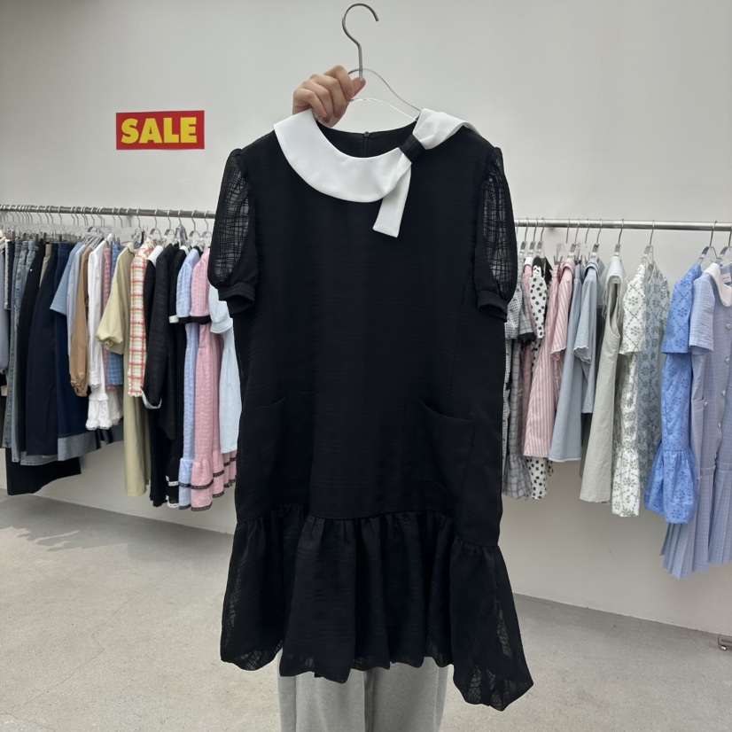 ANNA VERRY-P韓國㊣直郵東大門代購女裝新品時尚休閑連衣裙ANNA VERRY/BELIEVE連衣裙圖色2