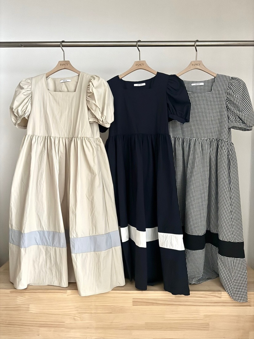 SOMETHING-L直郵韓國代購㊣女裝新品25春夏人氣熱賣連衣裙Something/FANCY連衣裙
