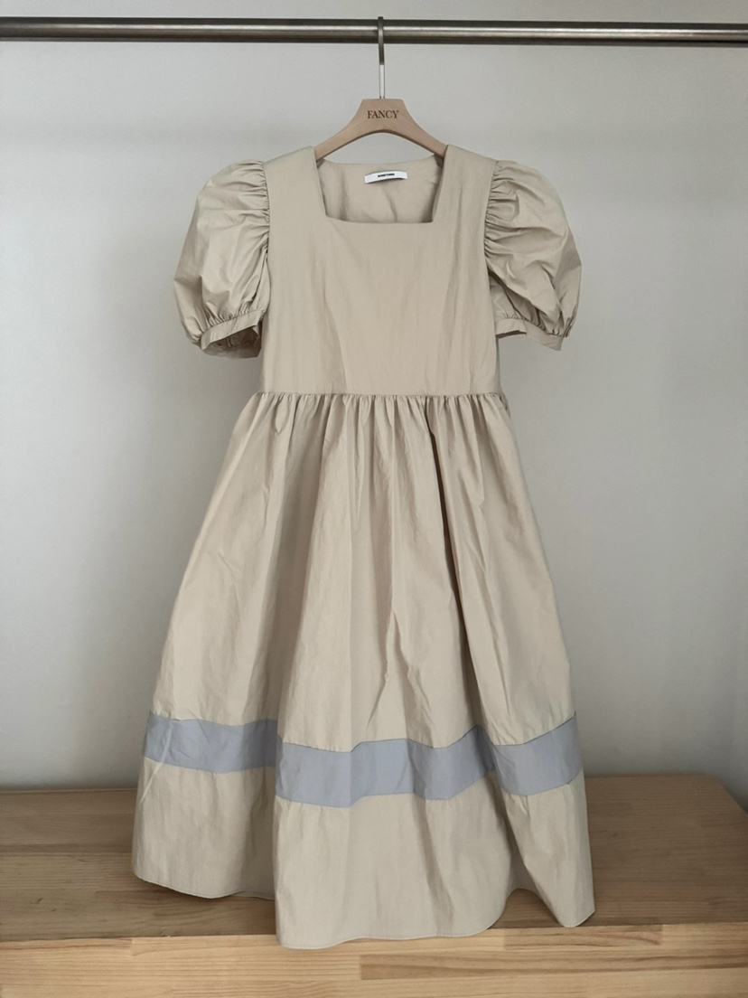 SOMETHING-L直郵韓國代購㊣女裝新品25春夏人氣熱賣連衣裙Something/FANCY連衣裙