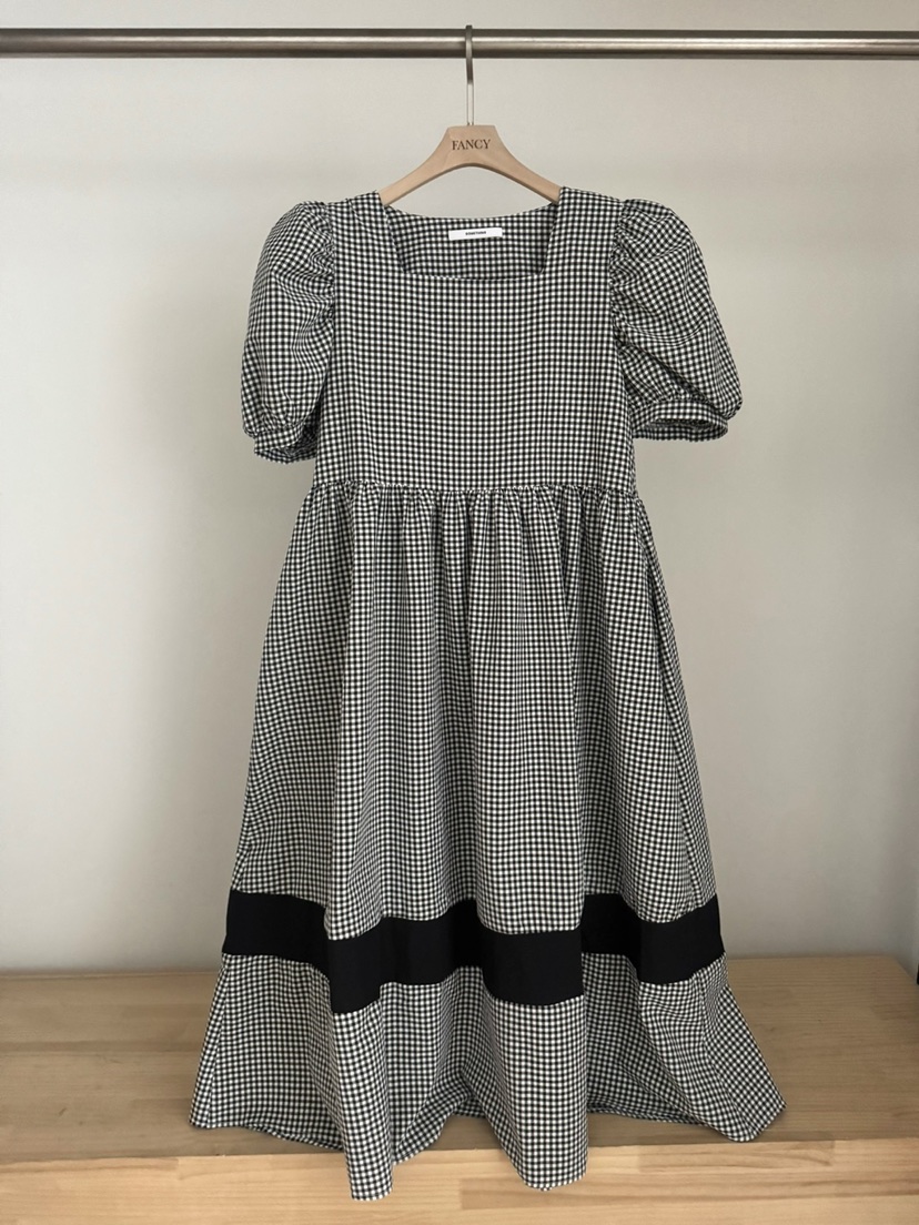 SOMETHING-L直郵韓國代購㊣女裝新品25春夏人氣熱賣連衣裙Something/FANCY連衣裙圖色3