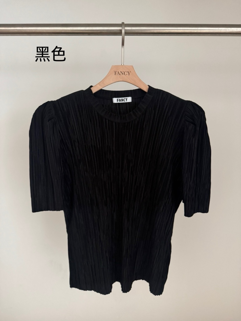 FANCY直郵韓國代購㊣女裝新款25春夏熱賣推薦休閑時尚人氣T恤FANCY/SomethingT恤圖色3