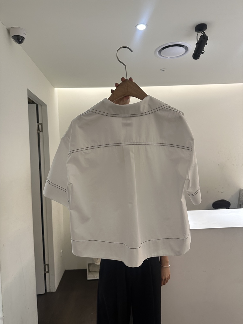 YOUR-P韓國㊣直郵東大門代購女裝新品時尚推薦25春夏襯衫蕾絲衫YOUR-P襯衫/蕾絲衫