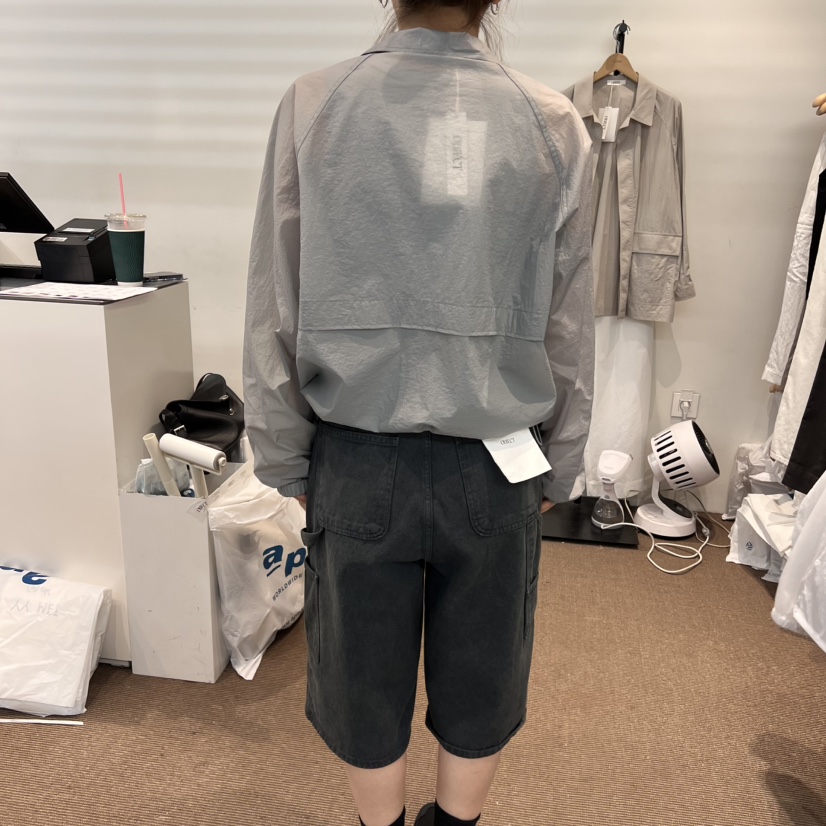 OBJECT直郵韓國代購㊣女裝新品時尚推薦人氣25春夏夾克透明OBJECT夾克