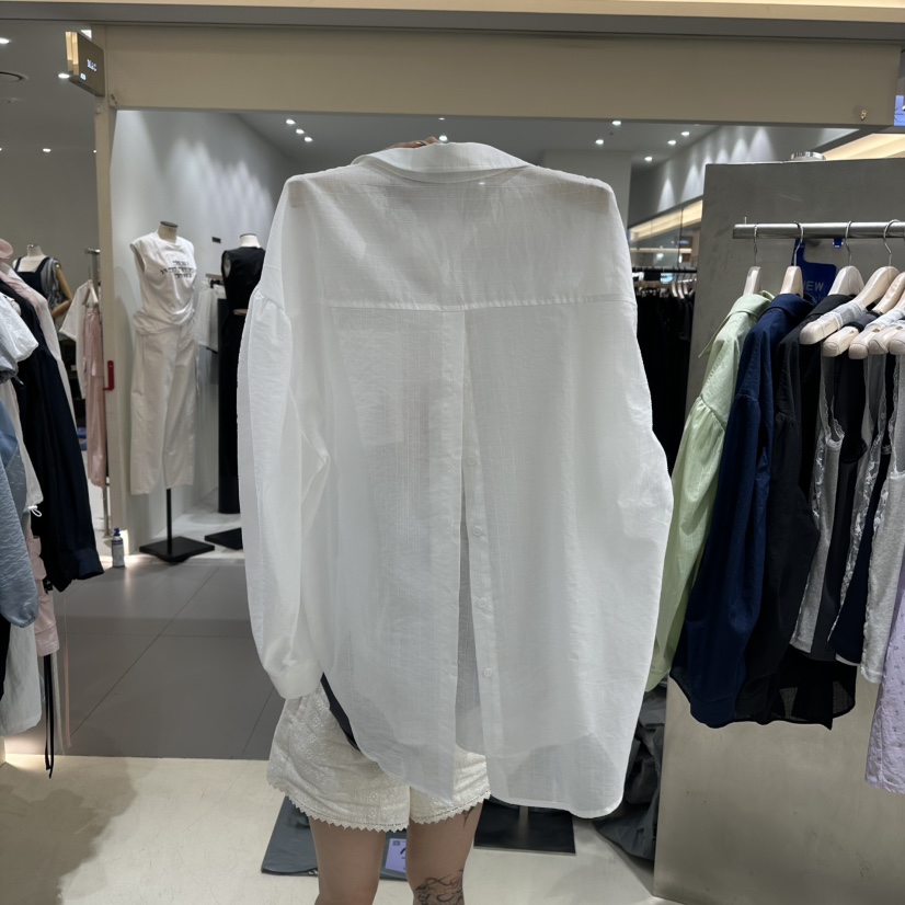BENE韓國直郵㊣女裝新品時尚推薦25春夏人氣休閑襯衫蕾絲衫BENE襯衫/蕾絲衫