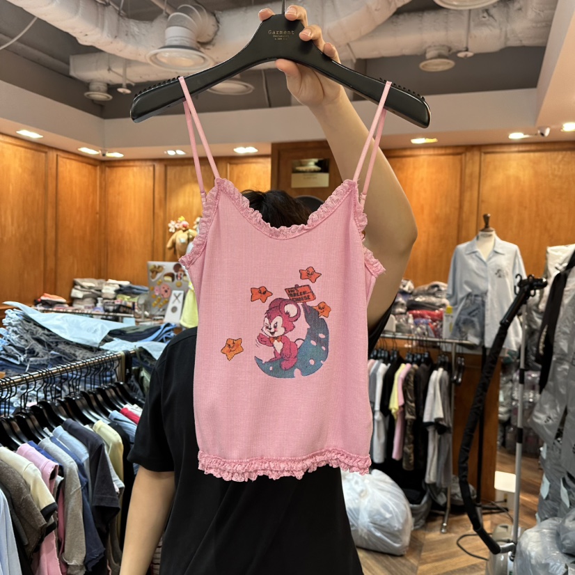 GARMENT-P韓國㊣直郵東大門代購女裝新品人氣熱賣吊帶背心GARMENT吊帶/背心圖色2