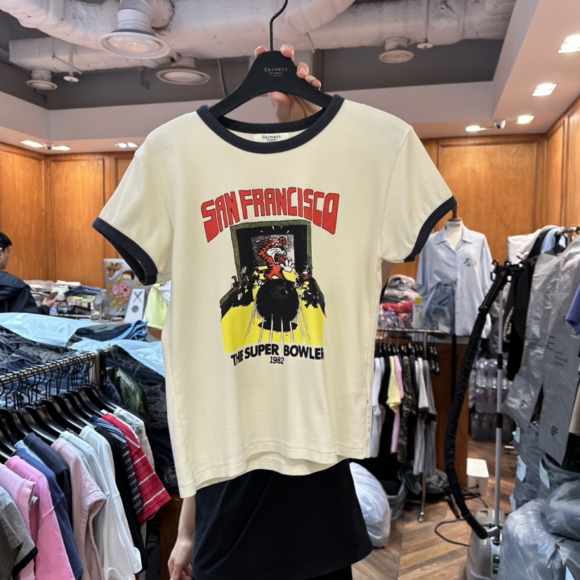 GARMENT-P直郵韓國代購㊣女裝新款人氣25春夏時尚推薦熱賣T恤GARMENTT恤