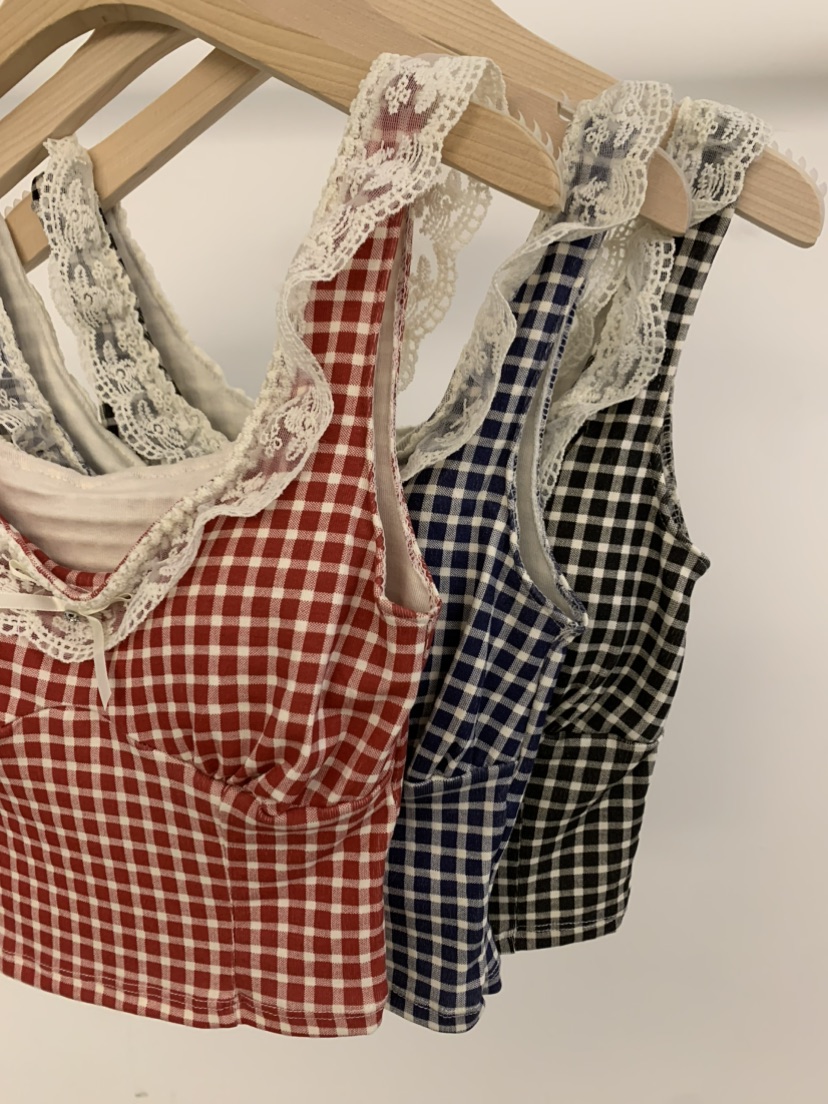 UNDER KEY韓國直郵㊣女裝新品25春夏人氣休閑時尚吊帶背心UNDER KEY吊帶/背心