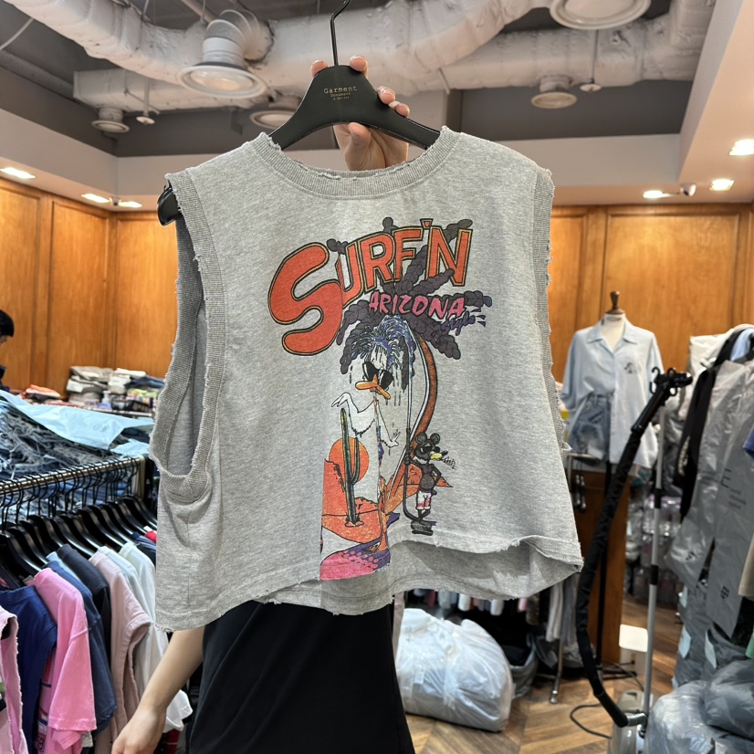 GARMENT-P直郵韓國代購㊣女裝新品休閑推薦人氣25春夏吊帶背心GARMENT吊帶/背心圖色2