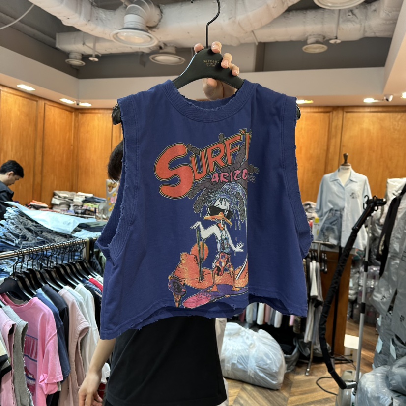 GARMENT-P直郵韓國代購㊣女裝新品休閑推薦人氣25春夏吊帶背心GARMENT吊帶/背心圖色3
