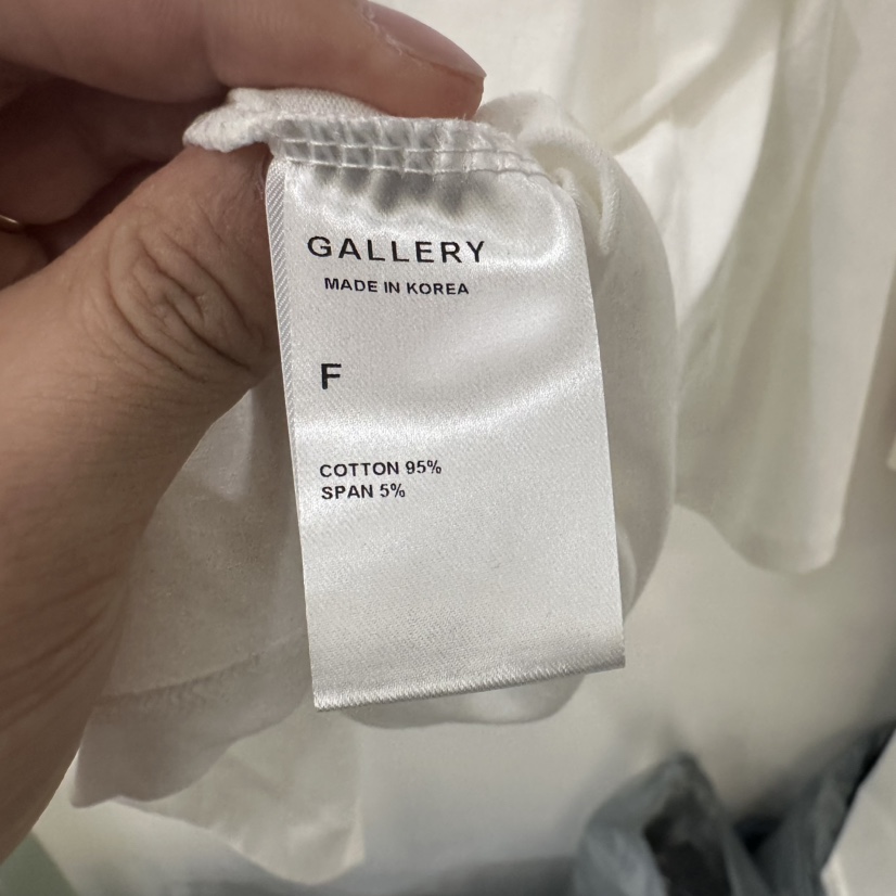 GALLERY-P直郵韓國代購㊣女裝新品25春夏熱賣時尚人氣推薦T恤GALLERYT恤