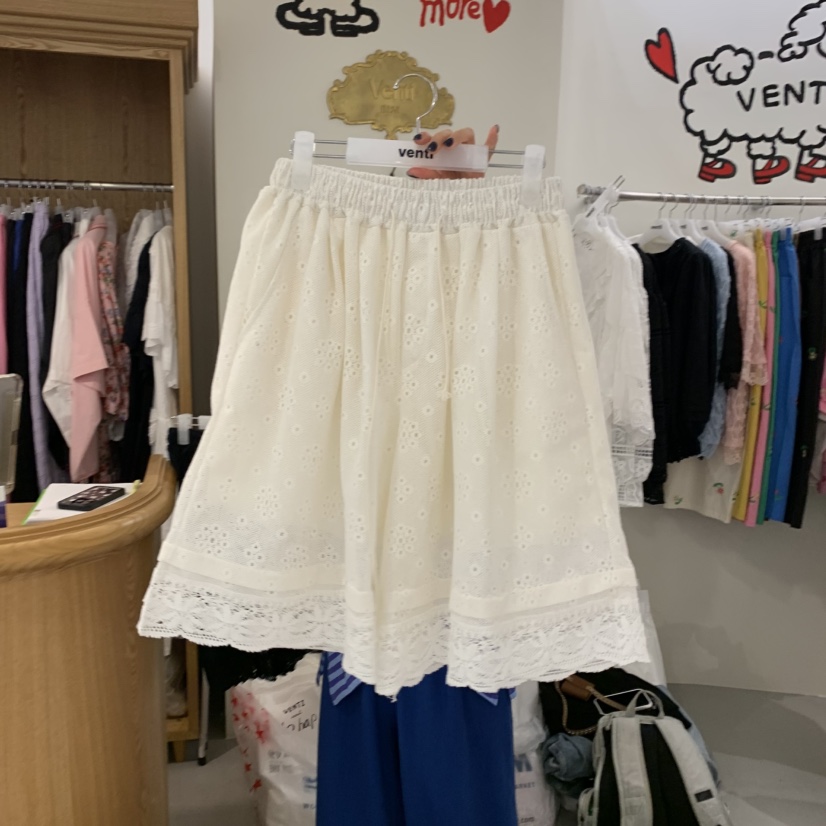 VENTI韓國直郵㊣東大門實拍女裝新品推薦休閑時尚25春夏短褲VENTI短褲圖色1