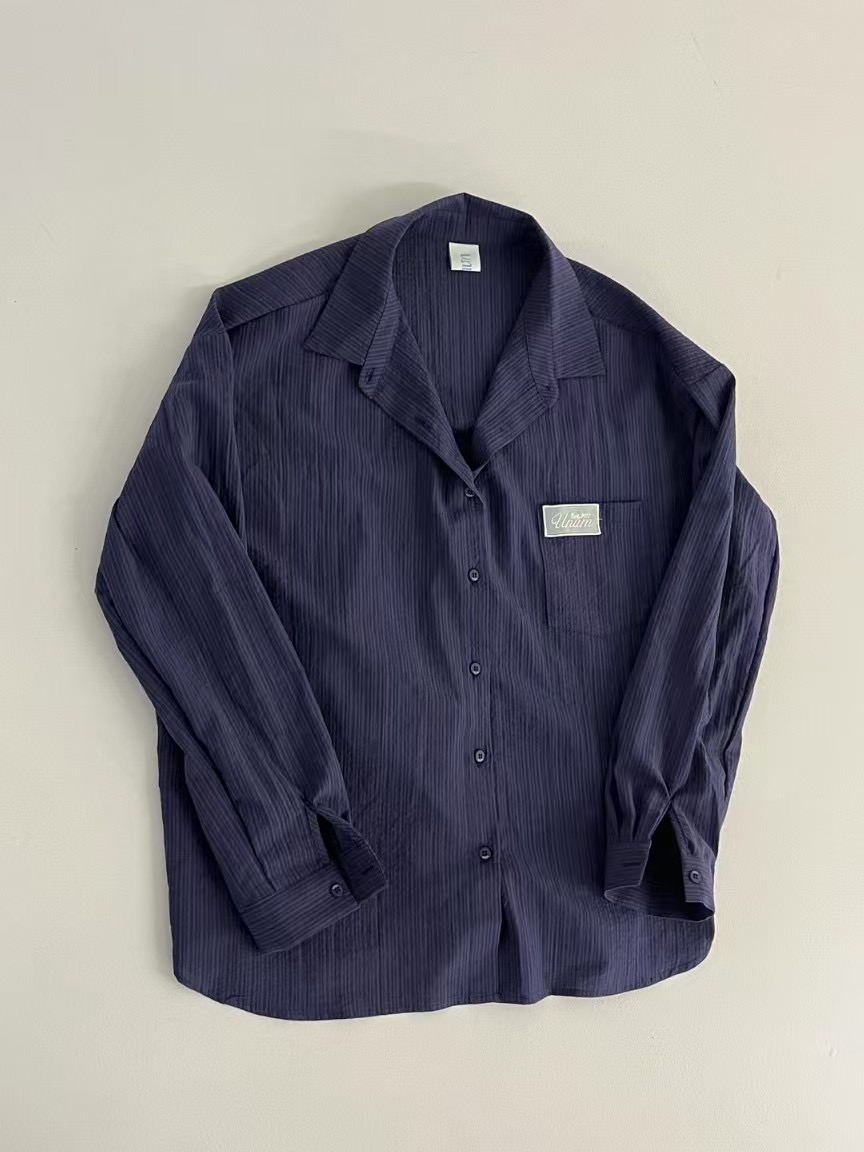 UNUSUALMARKET韓國直郵㊣女裝新品推薦休閑25春夏襯衫蕾絲衫UNUM-UNUSUAL MARKET襯衫/蕾絲衫圖色2