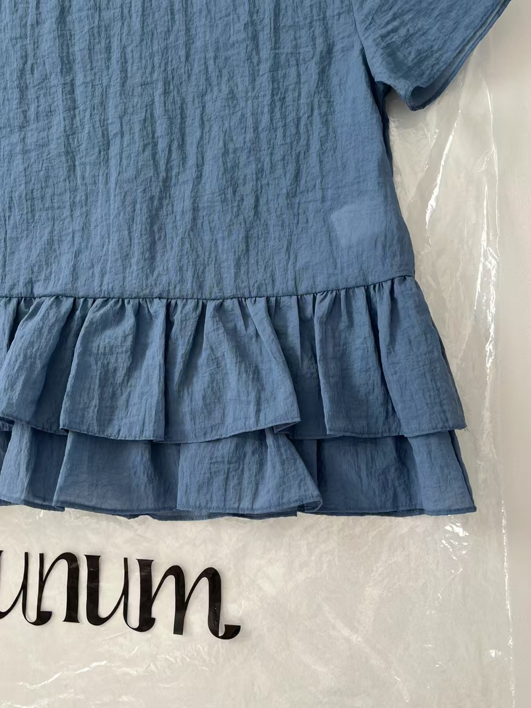 UNUSUALMARKET韓國直郵㊣女裝新品時尚25春夏推薦襯衫蕾絲衫UNUM-UNUSUAL MARKET襯衫/蕾絲衫