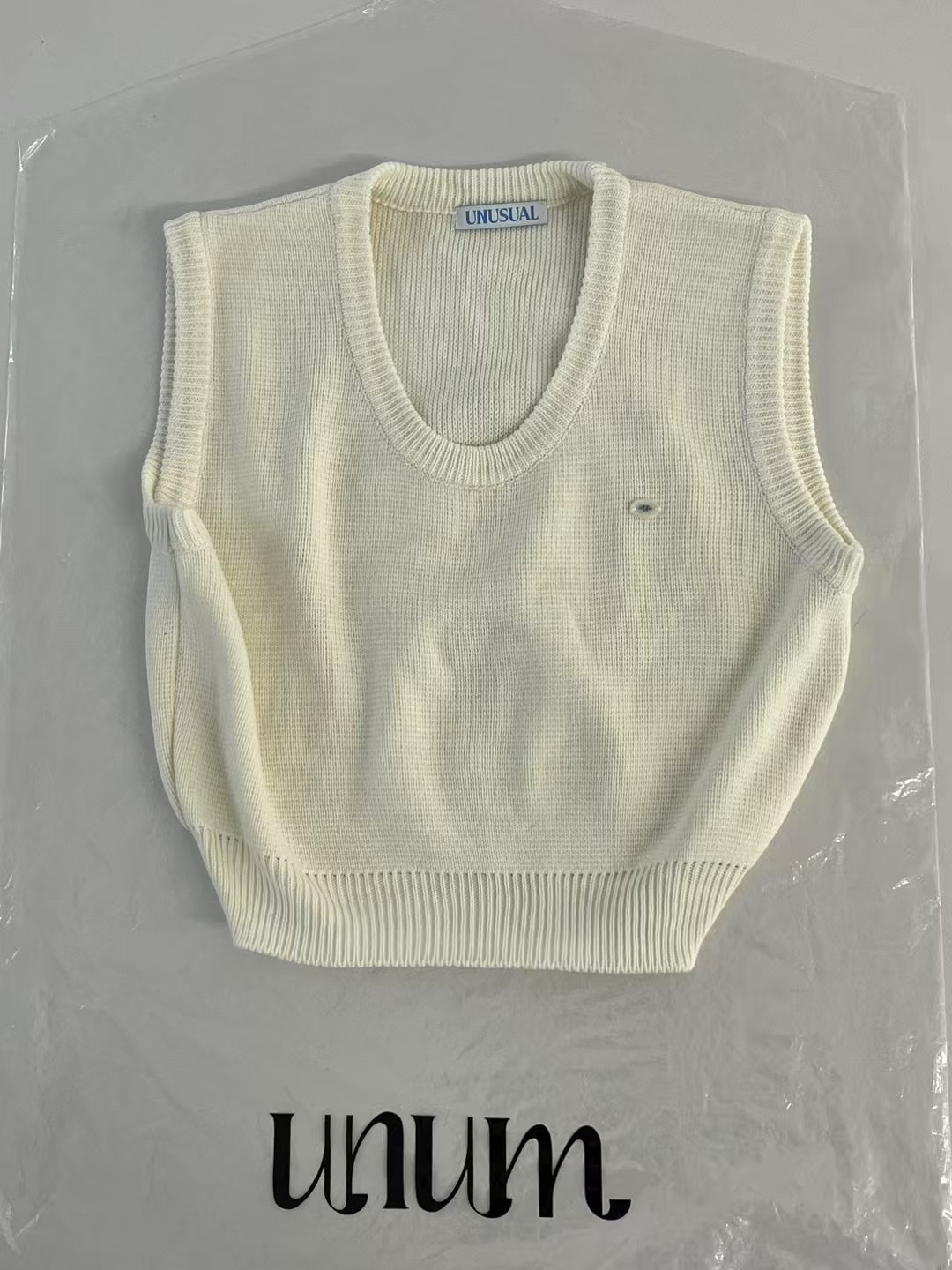 UNUSUALMARKET韓國㊣直郵東大門代購女裝新款25春夏吊帶背心UNUM-UNUSUAL MARKET吊帶/背心圖色2