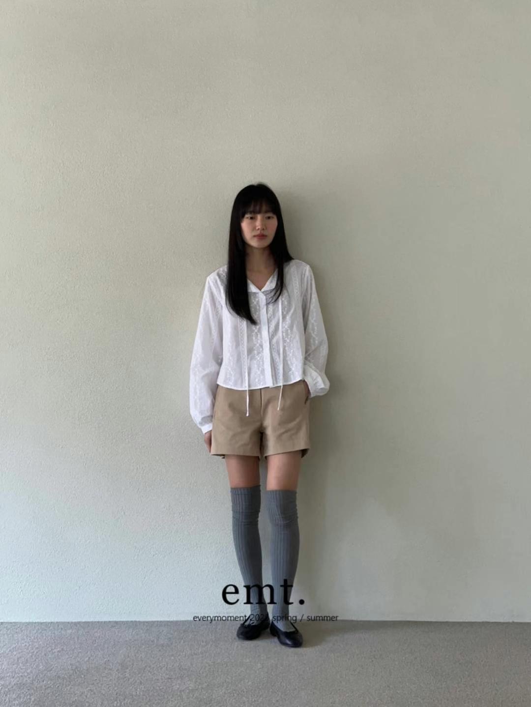 EVERY MOMENT韓國直郵㊣東大門實拍女裝新款熱賣時尚25春夏短褲EVERY MOMENT短褲