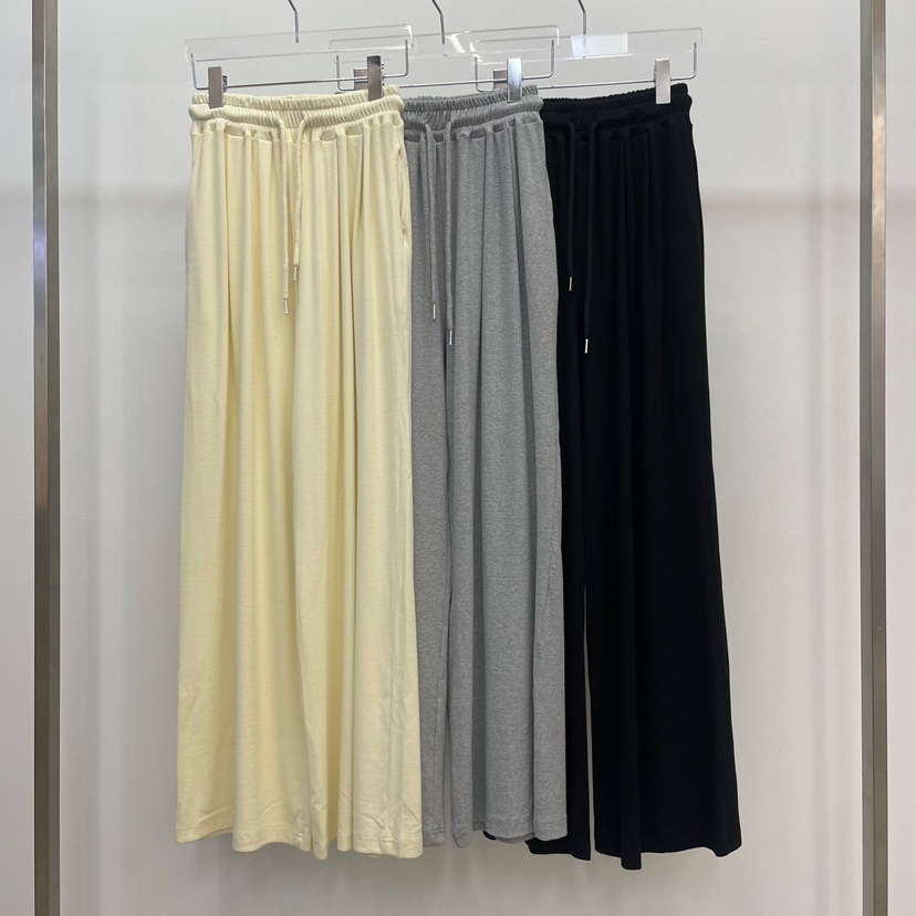 REVE CITE-L韓國直郵女士新品25春夏職業休閑褲闊腿褲寬松REVE CITE休閑褲