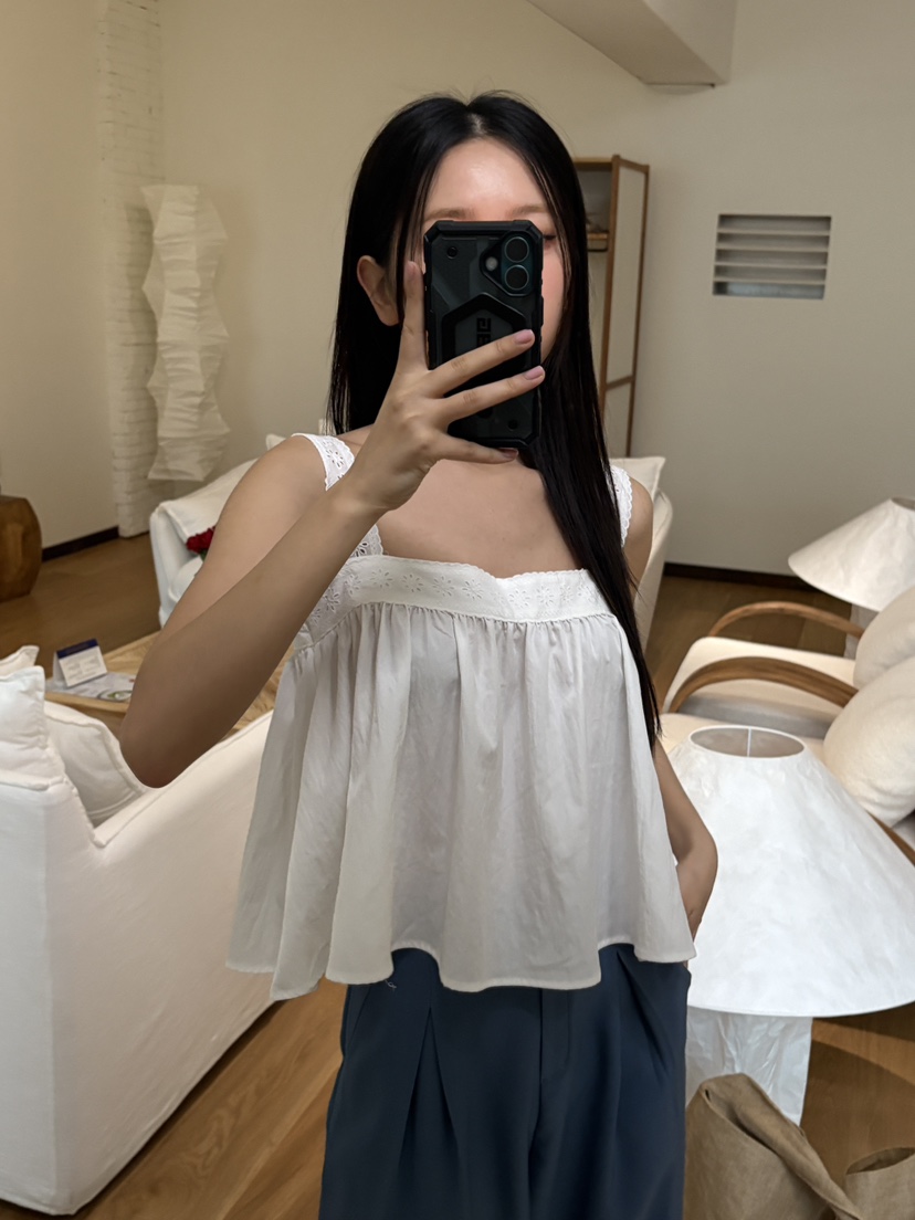DOUZE韓國代購女裝新款時尚熱賣職業休閑人氣推薦25春夏吊帶背心DOUZE吊帶/背心