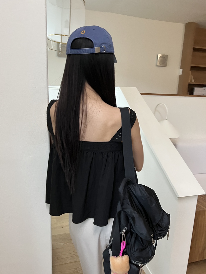 DOUZE韓國代購女裝新款時尚熱賣職業休閑人氣推薦25春夏吊帶背心DOUZE吊帶/背心