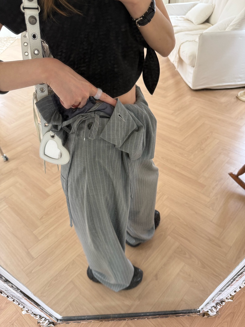 ZEROZERO東大門代購女士新款職業休閑推薦25春夏時尚休閑褲ZEROZERO休閑褲