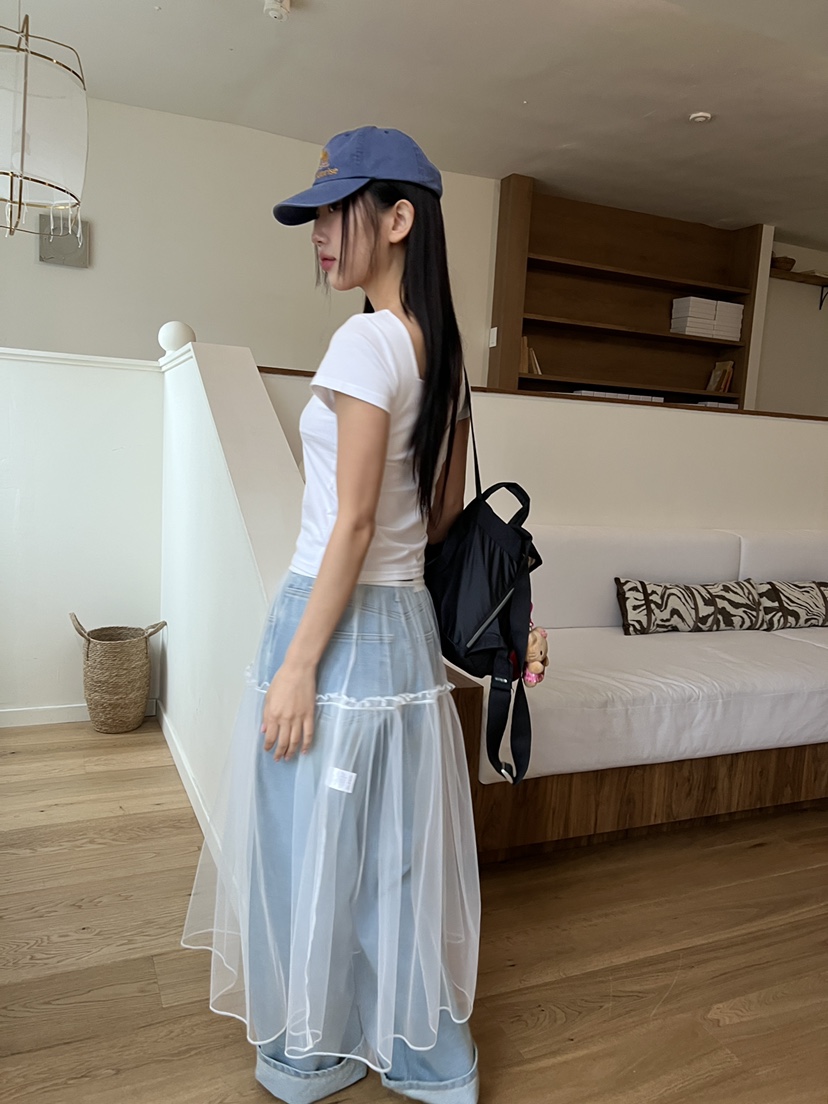 DOUZE東大門直郵女士新款人氣25春夏休閑職業推薦半身裙中短裙DOUZE半身裙/中短裙
