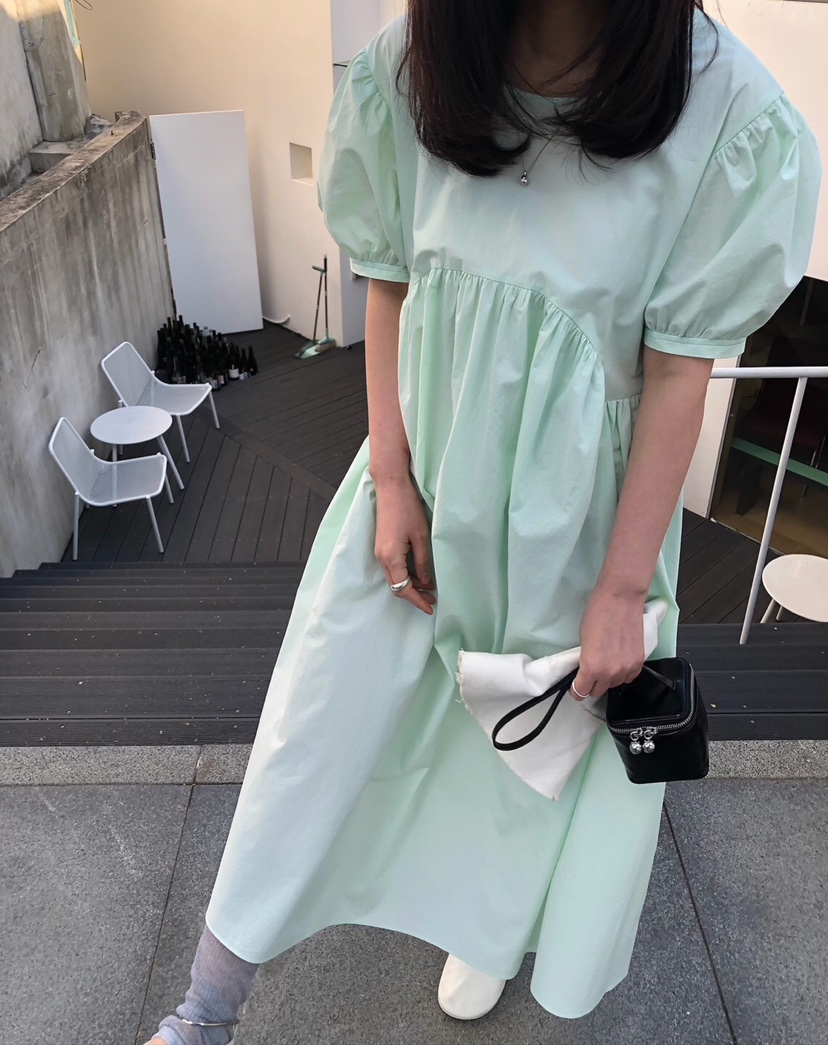 MELTED-P韓國直郵女士新款休閑人氣熱賣推薦職業25春夏連衣裙MELTED-P連衣裙